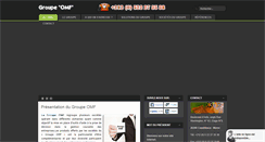 Desktop Screenshot of groupe-omf.com